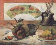 Paul Gauguin Still Life with Fan (mk06) oil on canvas